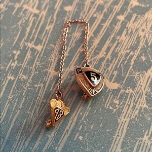 Vintage 1948 Chatelaine/Sweater Pin From School 5 JC (Jersey City) GF/Sterling